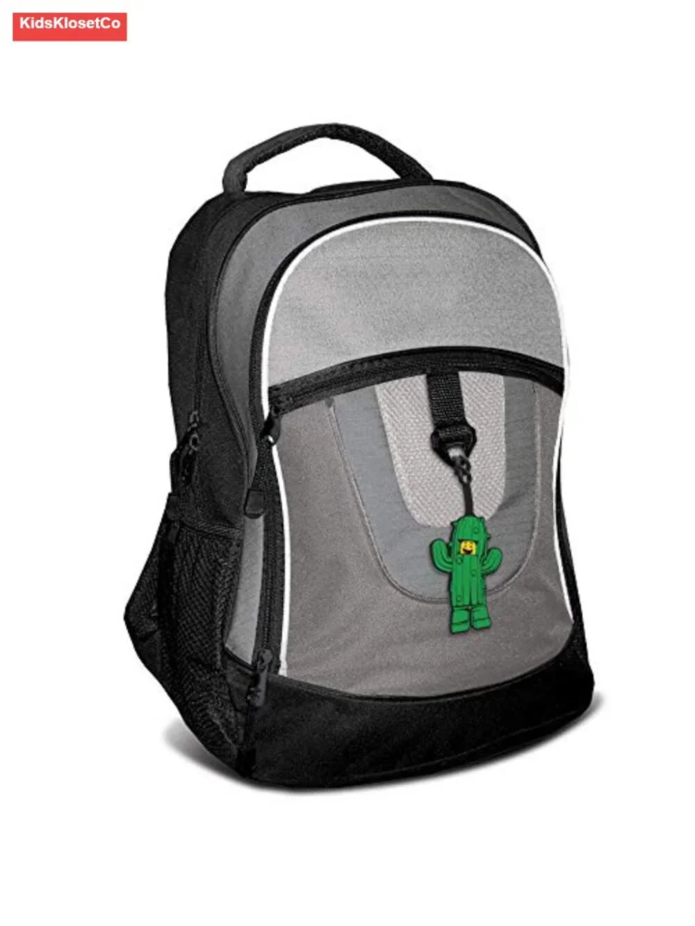 LEGO Silicone Luggage Tag - Cactus Boy, Flexible Bag ID Holder